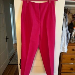 Zara straight leg Pink trousers